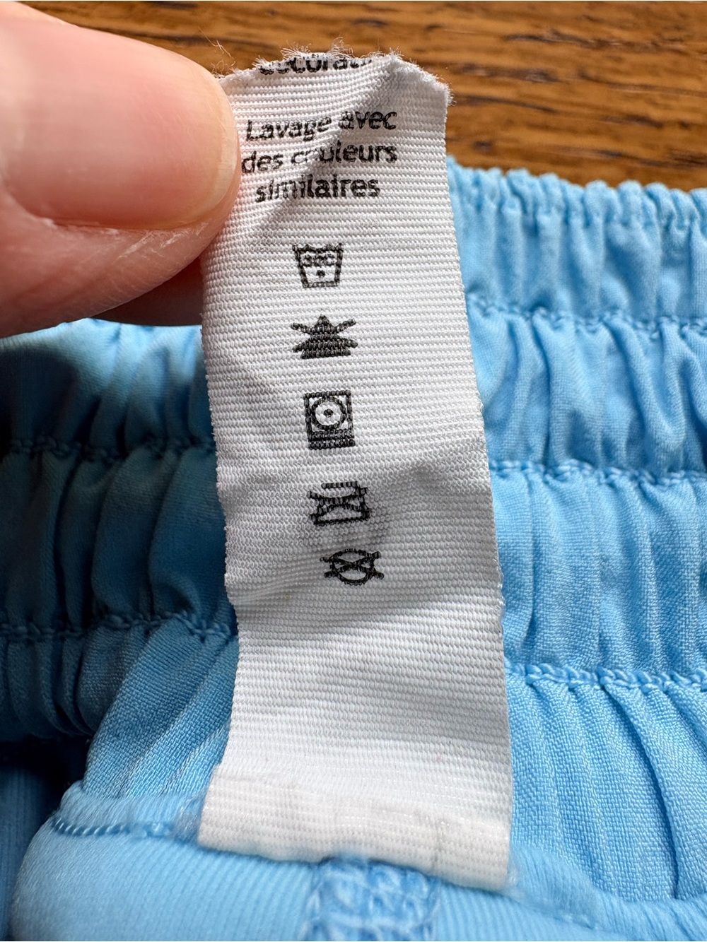 Lululemon Light Blue Women's Hotty Hot skort- size 0 - Picture 9 of 16